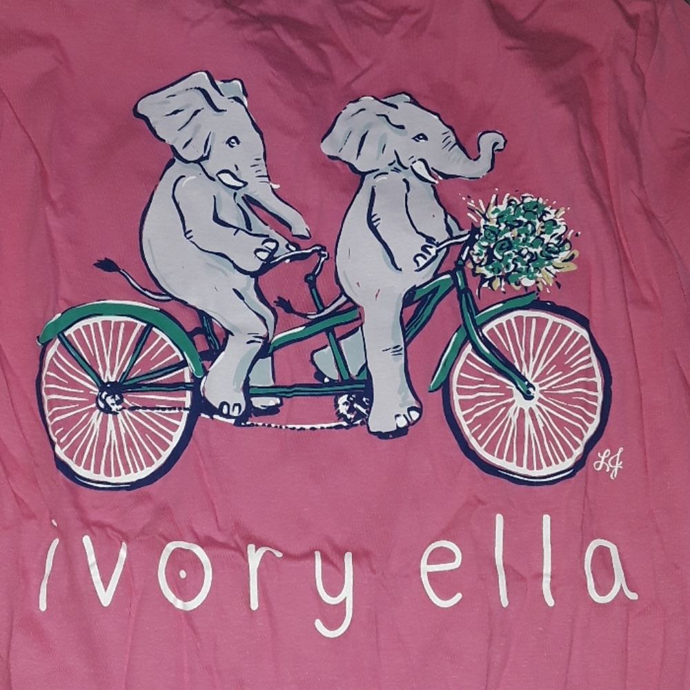 Ivory Ella LS tee Lauren James